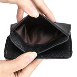 Royal Bagger Short Wallets for Women Genuine Cow Leather Portable Coin Purse Japanese Style Bifold Wallet Card Holder 1485